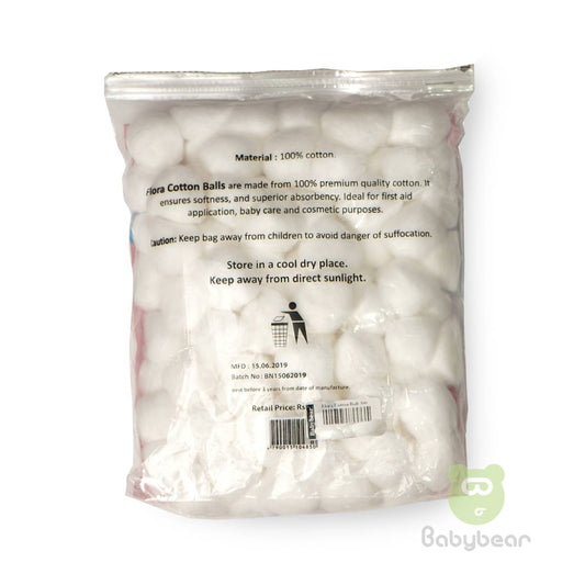 Flora Cotton Balls