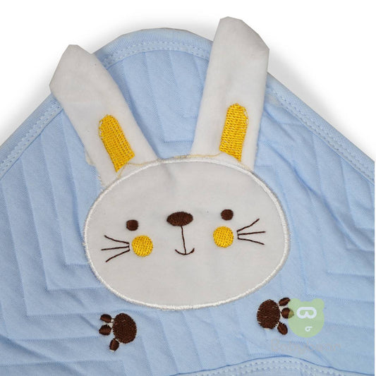 Hooded Baby Blanket - Blue