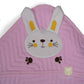 Hooded Baby Blanket - Pink