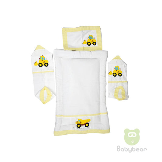 Baby Bear 5 Piece Bedding Set - Trucks