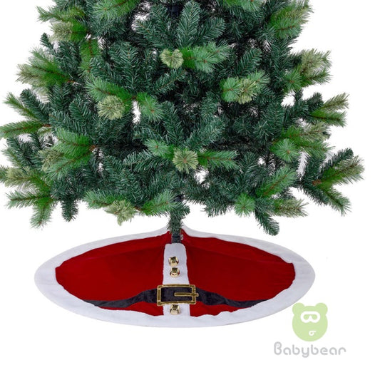 Christmas Santa Bells Tree Skirt