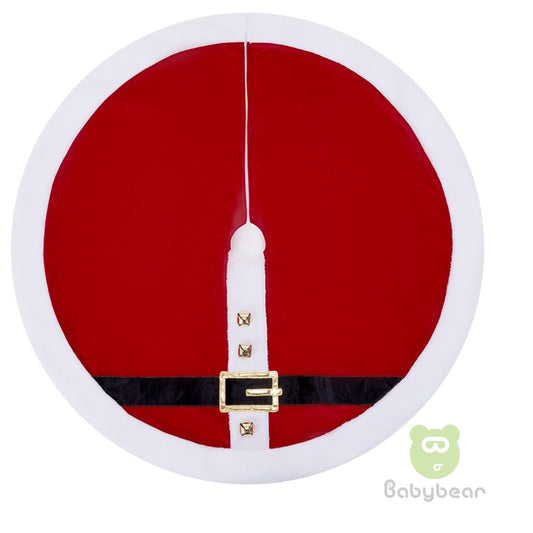 Christmas Santa Bells Tree Skirt