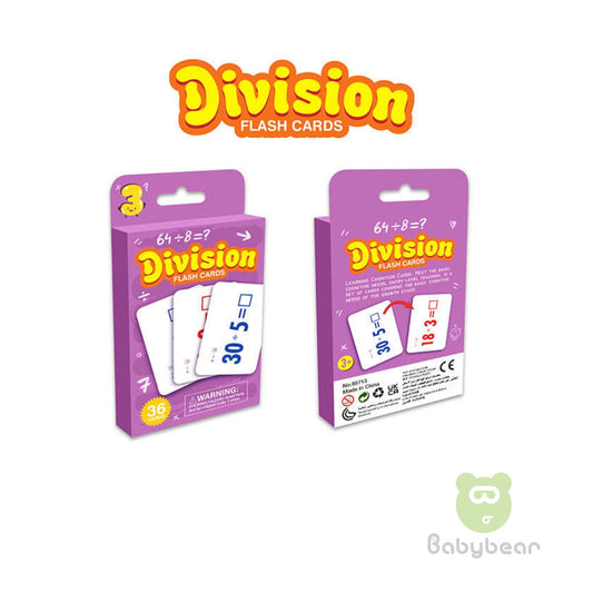 Division Flash Cards
