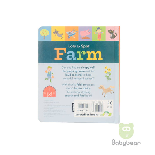 Lots to Spot Farm Board Book