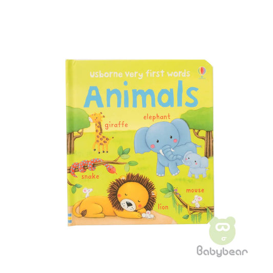 Usborne Very First Words Animals Board Book