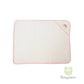 Babybear Hooded White Towel Pink Border
