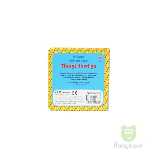 Usborne Fold Out Books Things That Go