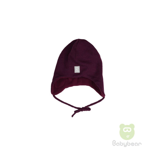 Baby Beanie Hat Maroon