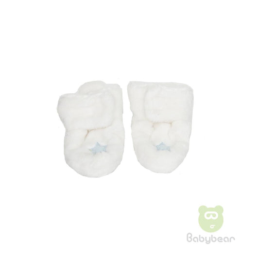 Baby Booties White Strap