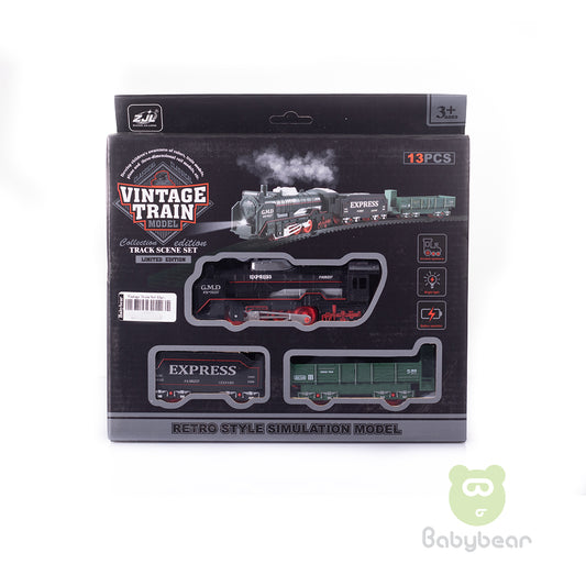 13 piece Vintage Train set