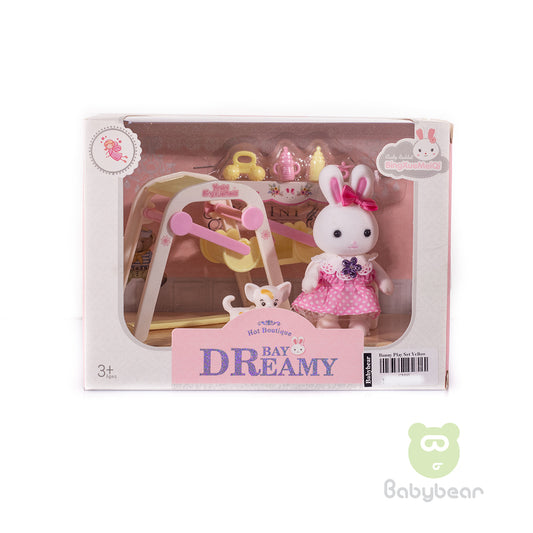 Yasini Princess Doll Bay Dreamy Swing Set Pink