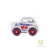 Metal Friction Powered Die-cast Classic Mini Cooper White