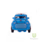 Metal Friction Powered Die-cast Classic Mini Cooper Blue