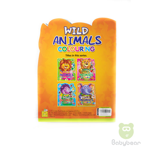 Wild Animals Colouring Book 3