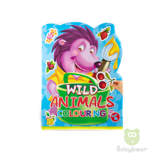 Wild Animals Colouring Book 4