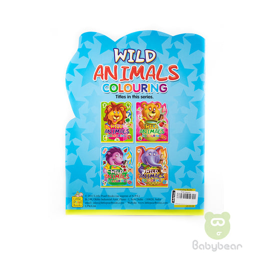 Wild Animals Colouring Book 4