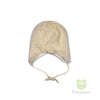 Woollen Baby Beanie Hat White 12-18 months