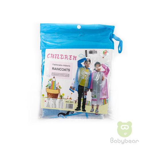 Childrens Raincoat Blue