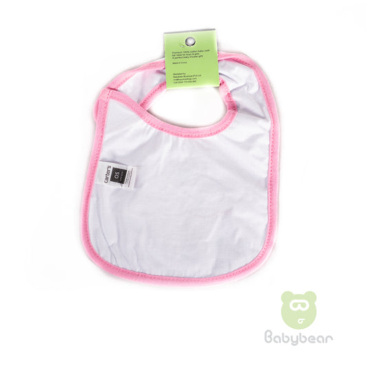 Babybear Cloth Bib Pink Cupcake