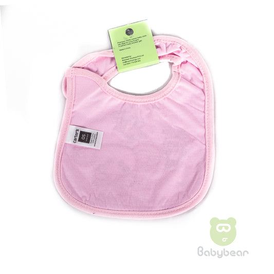 Babybear Cloth Bib Pink Elephant