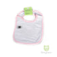 Babybear Cloth Bib Pink Hearts