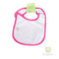 Babybear Cloth Bib Pink Flowers