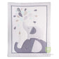 Elephant Bedding Set 8Pcs
