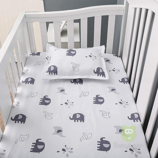 Elephant Bedding Set 8Pcs