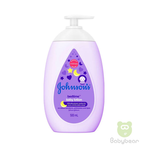 Johnsons Bedtime Lotion 500ml Made in Italy