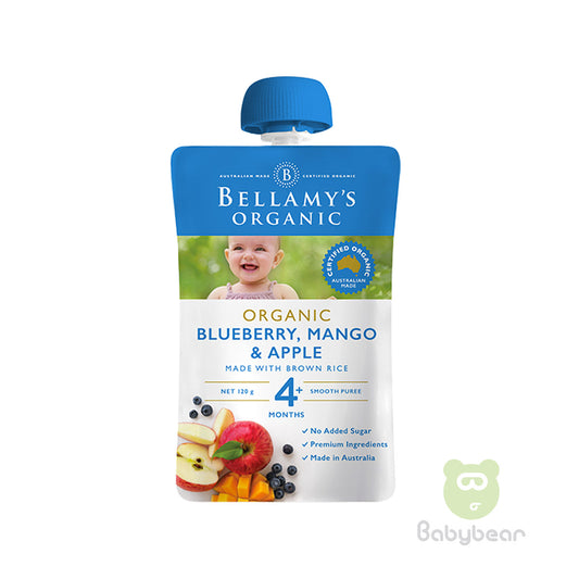 Bellamys Organic - Blueberry, Mango & Apple - Baby Food