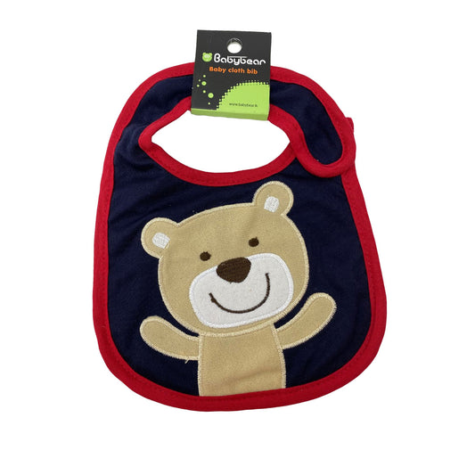 Baby Bib - Bear Dark