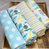Baby Blanket 4 Set -Wild Animal