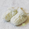 Classic Baby Booties - White