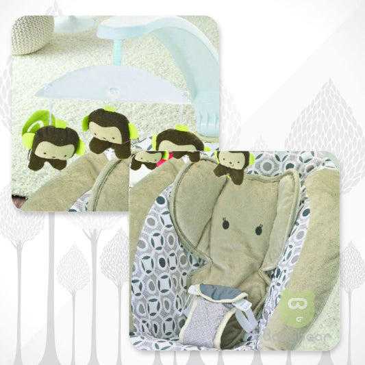 Euro Baby Bouncer - Elephant Design