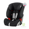 Britax Romer EVOLVA 1-2-3 (Black) Made in UK Baby Car Seat