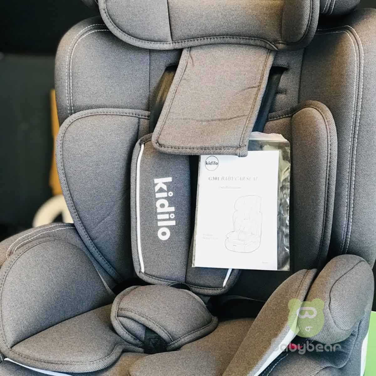 Booster Car Seat Grey
