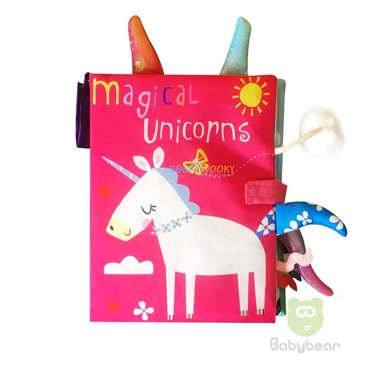 Cloth Book Magical Unicorns