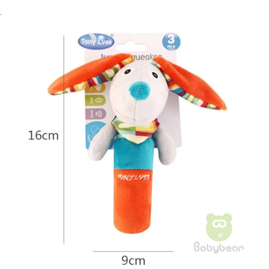 Cloth Rattle Dog