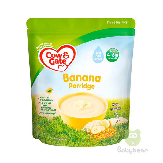 Cow & Gate Baby Food  Banana Porridge 125g 4-6 m