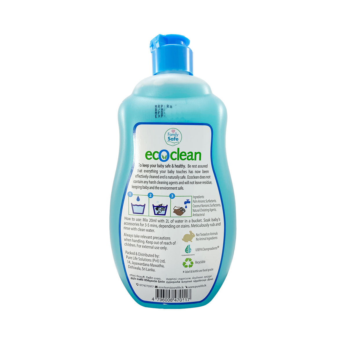 Eco Clean Baby Accessories Wash