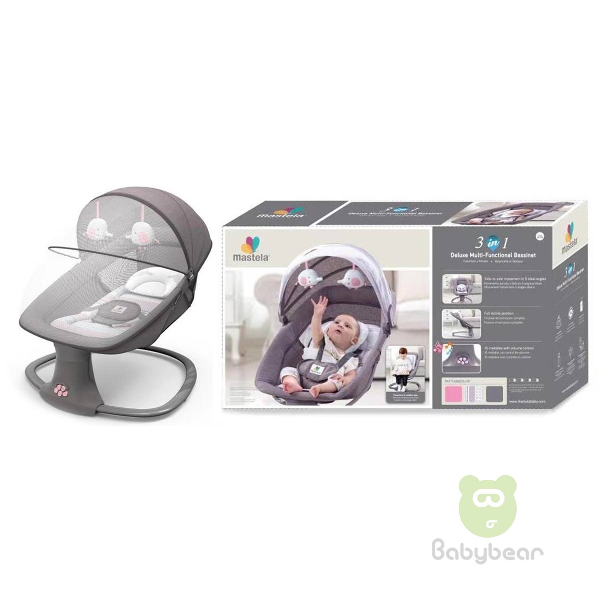 Mastela Electric Bouncer Rocker swing