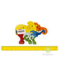 Wooden Medium Elephant Puzzle 1- 10