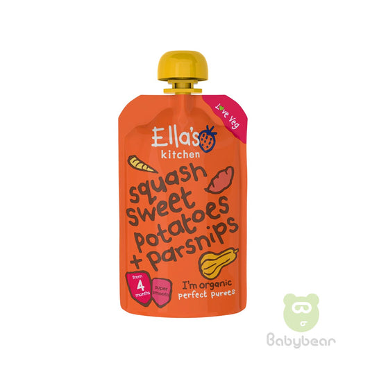 Ellas Kitchen Squash Sweet Potatoes Parsnips Baby Food