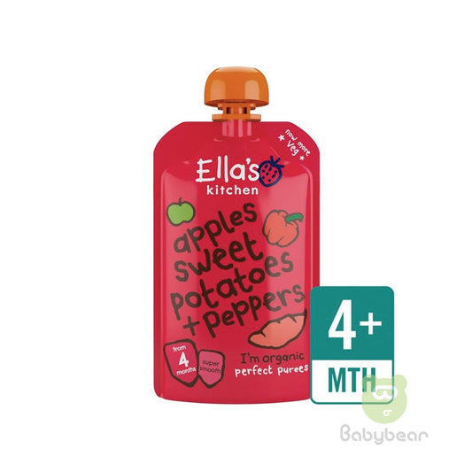 Ellas Kitchen Baby Food Apples Sweet Potatoes Peppers
