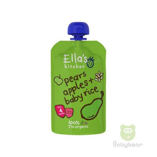 Ellas Kitchen Baby Food Pear apple baby rice