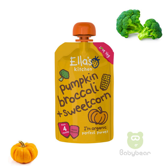Ellas Kitchen Baby Food Pumpkin Broccoli Sweetcorn