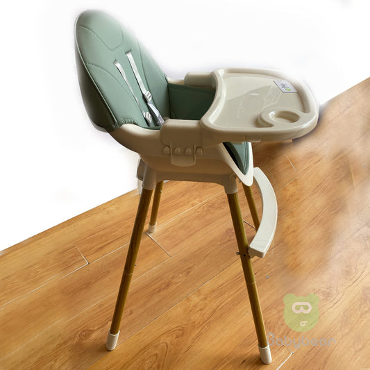 Feeding Chair Wood Mint Green
