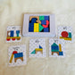 Wooden Rainbow Blocks
