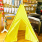 Teepee Tent - Yellow Polka Dot Babybear
