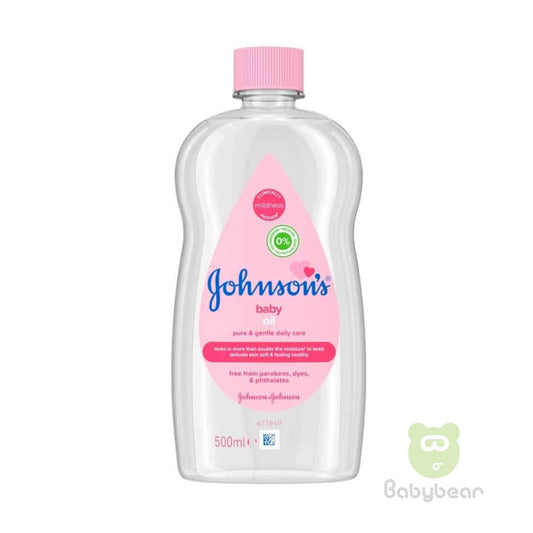Johnsons Baby Oil 500ml (Made in Italy)